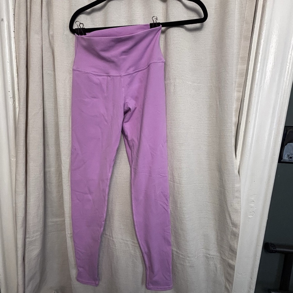 Barbiecore ALO Airbrush High Waisted Leggings Size Small in Candy Heart Pink